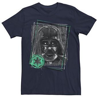 Men's Star Wars Darth Vader Chalk Sketch Portrait Tee