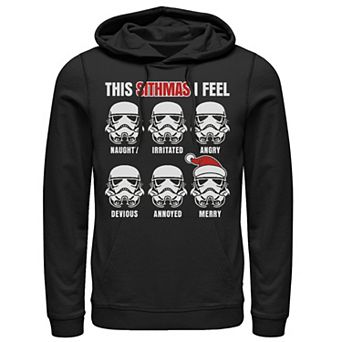 Men's Star Wars Stormtrooper Sithmas Emotions Christmas Hoodie
