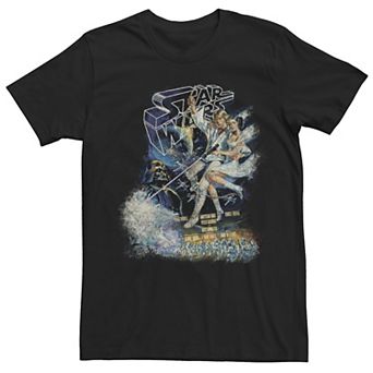 Men's Star Wars Vintage Pop Style Poster Tee