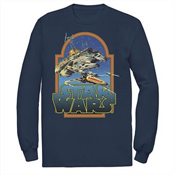 Men's Star Wars Framed Space Chase Logo Tee