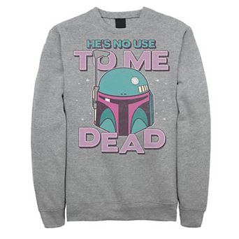 Men's Star Wars Boba Fett He Is No Used To Me Sweatshirt