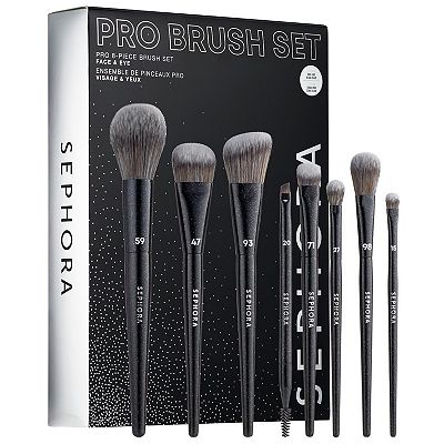 Makeup Brushes Pack Brochas Sephora SEPHORA COLLECTION PRO 8-Piece