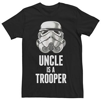 Men's Star Wars Stormtrooper Uncle Is A Trooper Tee