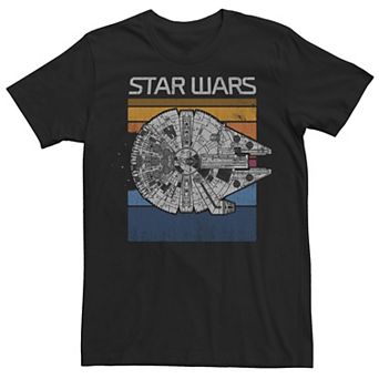 Men's Star Wars Millennium Falcon Retro Line Tee