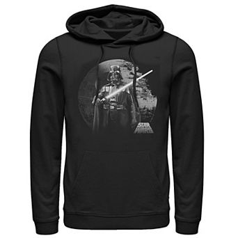 Men's Star Wars Darth Vader Death Star Portrait Hoodie