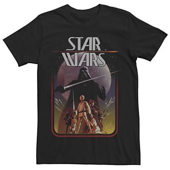Men's Star Wars Rebels Vintage Novel Concept Art Tee
