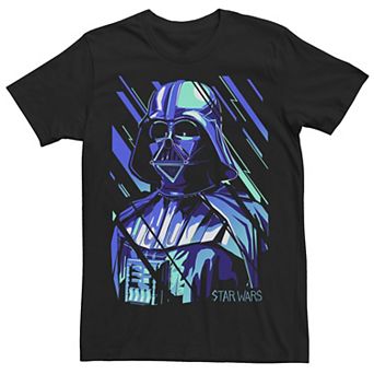 Men's Star Wars Darth Vader Idling In The Matrix Laser-Light Show Tee