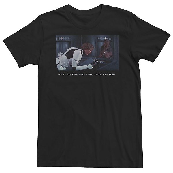 Men's Star Wars We're All Fine Here Now Tee