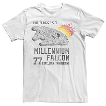 Men's Star Wars Millennium Falcon Corellian Engineering Tee