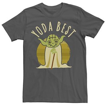 Men's Star Wars Yoda Best Sketch Portrait Tee
