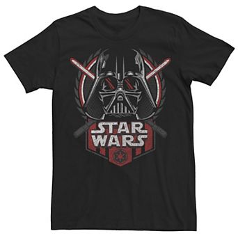 Men's Star Wars Darth Vader Crossed Sabers Portrait Tee
