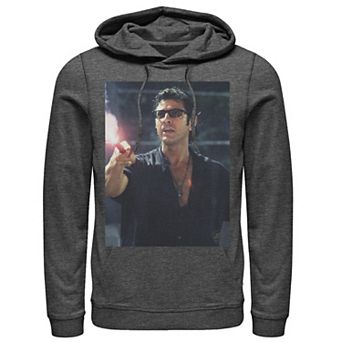 Men's Jurassic Park Ian Malcolm Road Flare Photo Hoodie