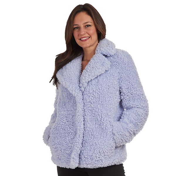 Women's Fleet Street Faux Fur Reversible Short Coat