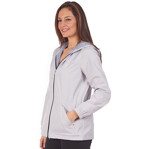 Women's Fleet Street Hooded Mesh Water-Resistant Jacket