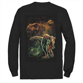 Men's Jurassic World Two T-Rex Tech Schematic Tee