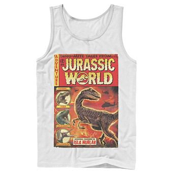 Men's Jurassic World Two Dino-Mite Tales Vintage Tank Top