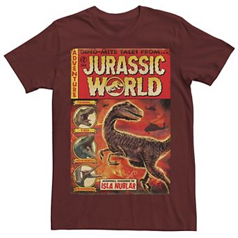 Men's Jurassic World Two Dino-Mite Tales Vintage Tee