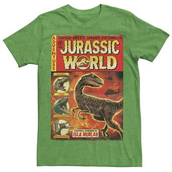 Men's Jurassic World Two Dino-Mite Tales Vintage Tee