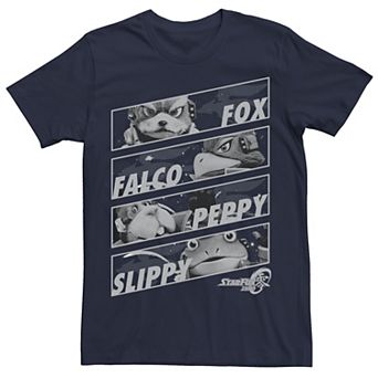 Men's Nintendo Star Fox Zero Tilted Team Group Shot Tee