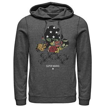 Men's Nintendo Super Mario Silhouette Logo Hoodie