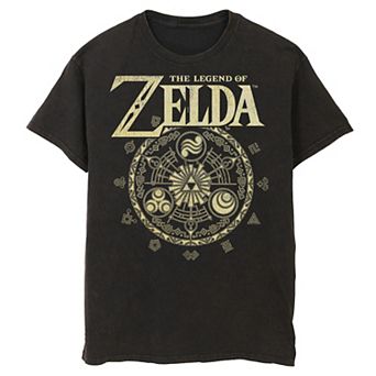 Men's Nintendo The Legend Of Zelda Circle Emblem Logo Tee