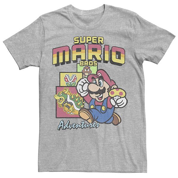 Men's Nintendo Super Mario Bros. Adventures Tee