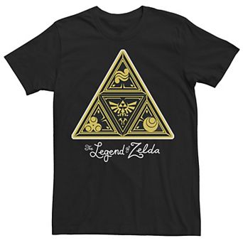 Men's The Legend Of Zelda Intricate Triforce Logo Tee