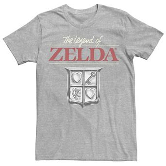 Men's Nintendo The Legend Of Zelda Original Box Art Logo Tee