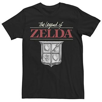 Men's Nintendo The Legend Of Zelda Original Box Art Logo Tee
