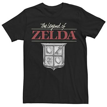 Men's Nintendo The Legend Of Zelda Original Box Art Logo Tee