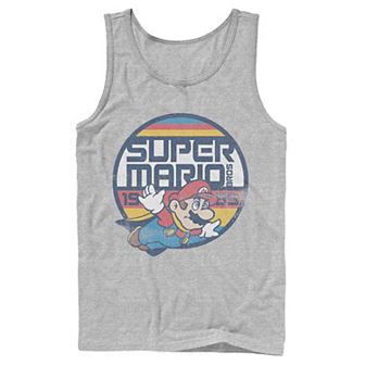 Men's Nintendo Super Mario Classic Retro Flying 1985 Tank Top
