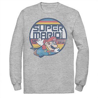 Men's Nintendo Super Mario Classic Retro Flying 1985 Tee