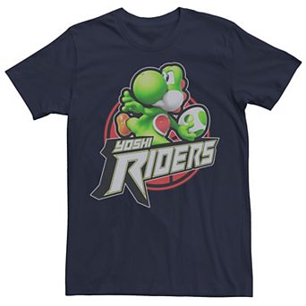 Men's Super Mario Yoshi Riders Logo Tee