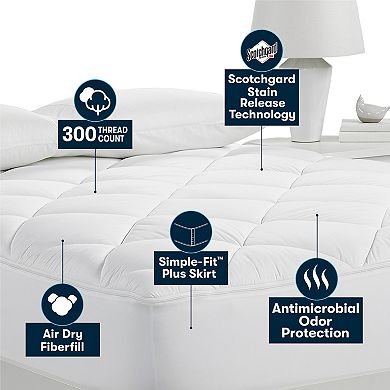 Serta Luxury Firm Comfort Mattress Pad