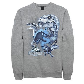 Men's Jurassic World Two T-Rex Squad Camo Shatter Sweatshirt