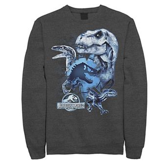 Men's Jurassic World Two T-Rex Squad Camo Shatter Sweatshirt