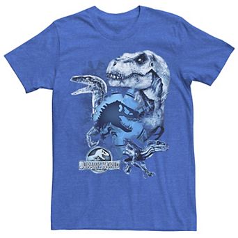 Men's Jurassic World Two T-Rex Squad Camo Shatter Tee