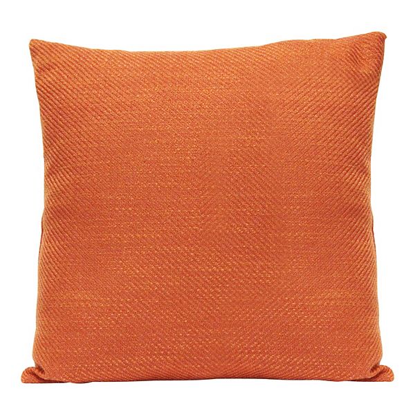 Stratton Home Decor Tweed Square Pillow