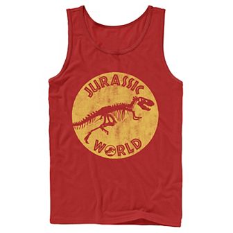 Men's Jurassic World Two Bag Of Bones On The Run Tank Top