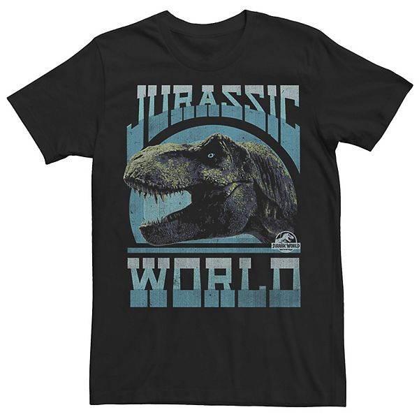 Men's Jurassic World Two T-Rex Vintage Profile Tee