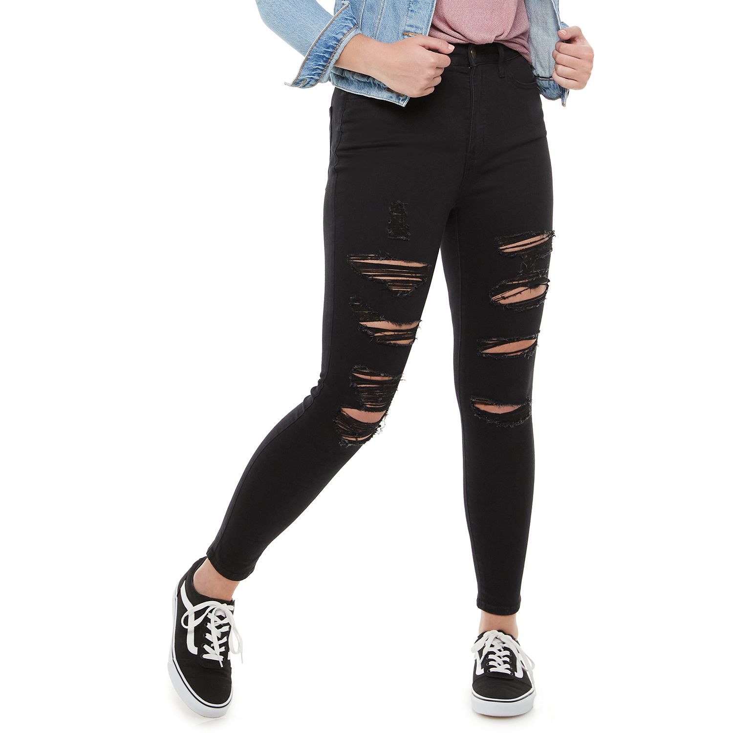 kohls black jeans juniors