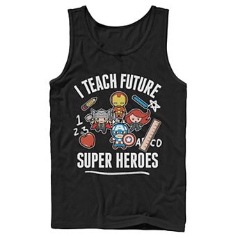 Men's Marvel Avengers Classic 'I Teach Super Heroes' Tank Top