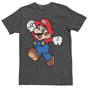 Men's Nintendo Super Mario Jump Vintage Distressed Tee