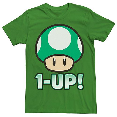 Men's Nintendo Super Mario 1Up! Mushroom Tee