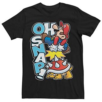 Men's Nintendo Super Mario Oh Snap Portrait Tee
