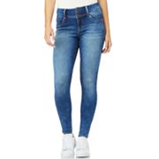 Juniors WallFlower High Rise Sassy Ankle Jeggings Jeans