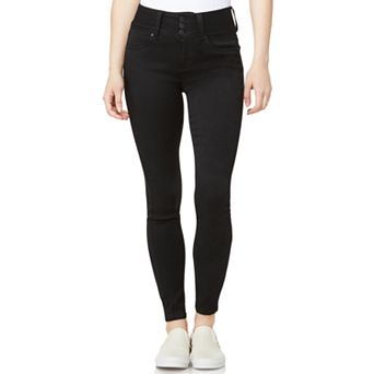 Juniors' WallFlower High Rise Sassy Skinny Ankle Jeggings