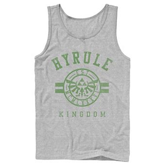 Men's Nintendo Zelda Hyrule Kingdom Collegiate Est 1986 Tank Top