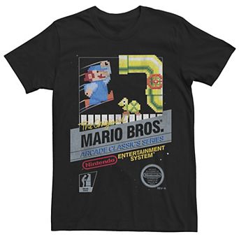 Men's Super Mario Bros. Arcade Series Classic Cover Tee