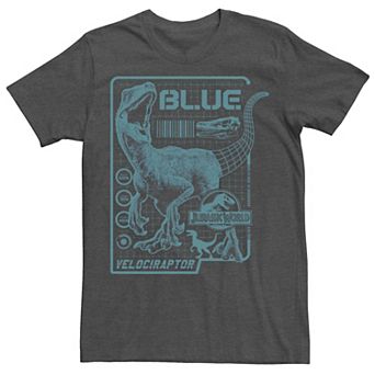 Men's Jurassic World Raptor Schematic Tee